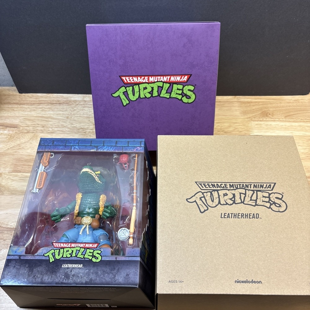 Super7  TMNT Ultimates Leatherhead Figure NEW Teenage Mutant Ninjas Turtles 7"